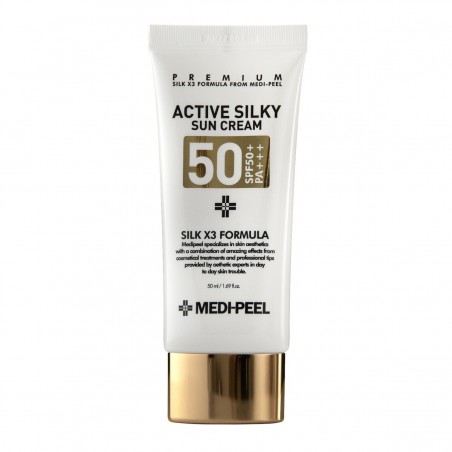 Medi Peel Active Silky Sun Cream Αντηλιακή Κρέμα για το Σώμα SPF50+ 50ml