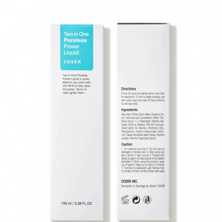 Two in one Poreless Power Liquid – Essence toner για μείωση των πόρων 100ml